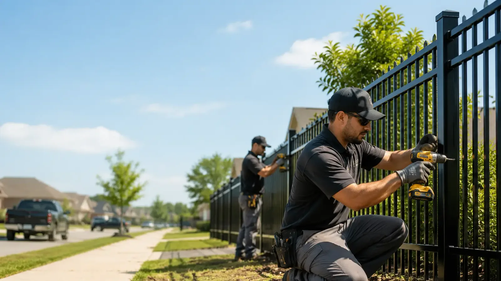 Metal Fence Installation in Datto, AR